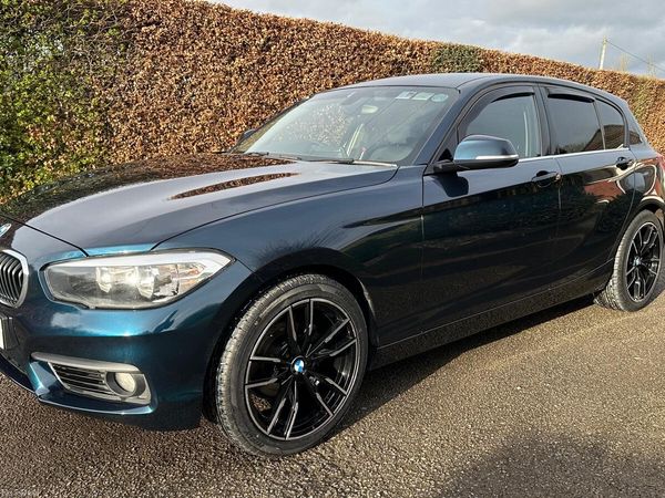 BMW 1-Series Hatchback, Diesel, 2016, Blue