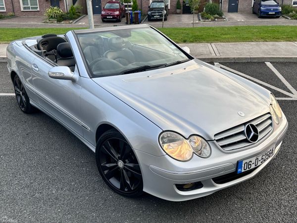 Mercedes-Benz CLK Convertible, Petrol, 2006, Silver