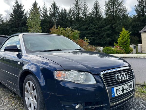 Audi A4 Convertible, Petrol, 2006, Blue