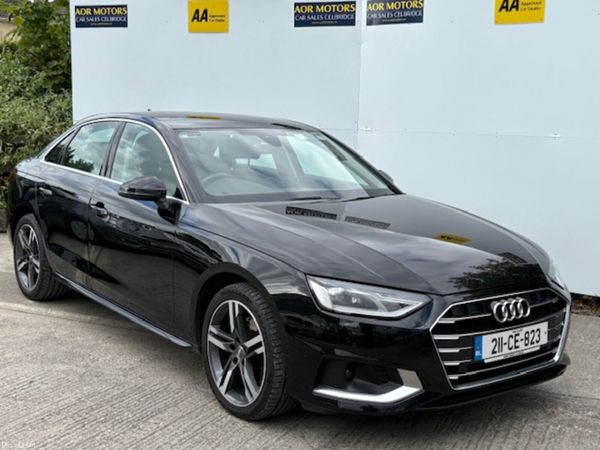 Audi A4 Saloon, Diesel, 2021, Black