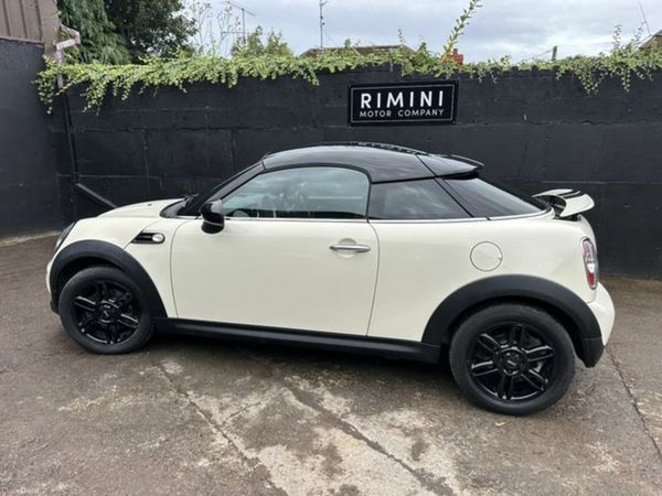 Mini Coupe Coupe, Petrol, 2014, White