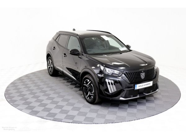 Peugeot 2008 SUV, Petrol Hybrid, 2026, Black