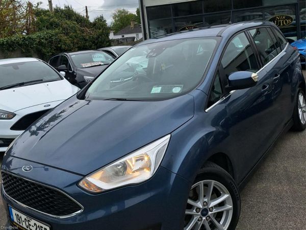 Ford Grand C-Max MPV, Petrol, 2019, Blue