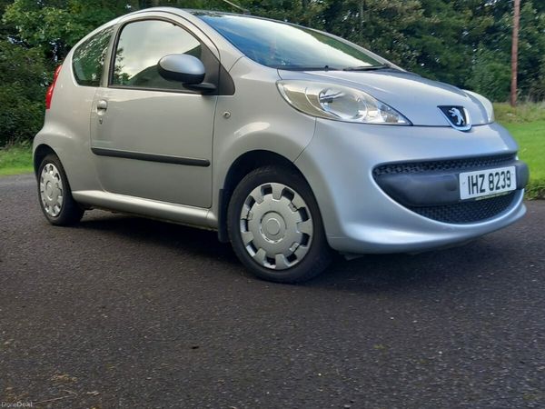 Peugeot 107 Hatchback, Petrol, 2007, Silver