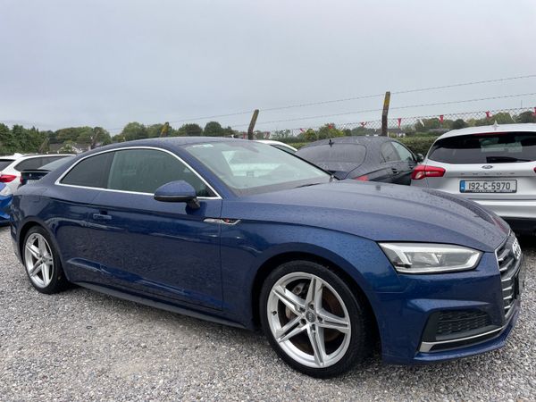 Audi A5 Coupe, Diesel, 2017, Blue