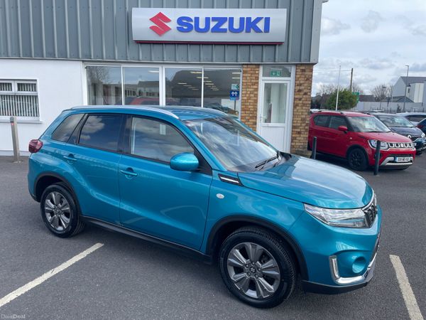 Suzuki Vitara SUV, Petrol Hybrid, 2021, Blue