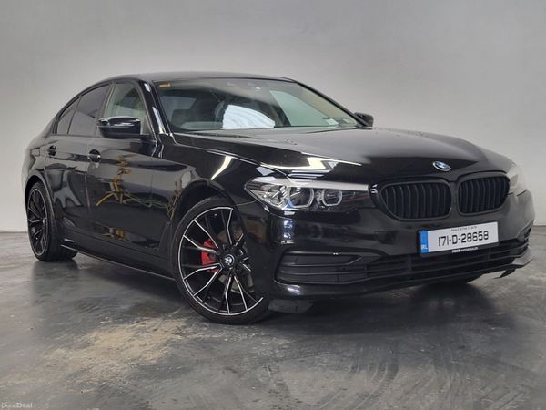 BMW 5-Series Saloon, Diesel, 2017, Black
