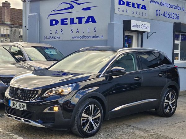 Peugeot 3008 SUV, Diesel, 2019, Black