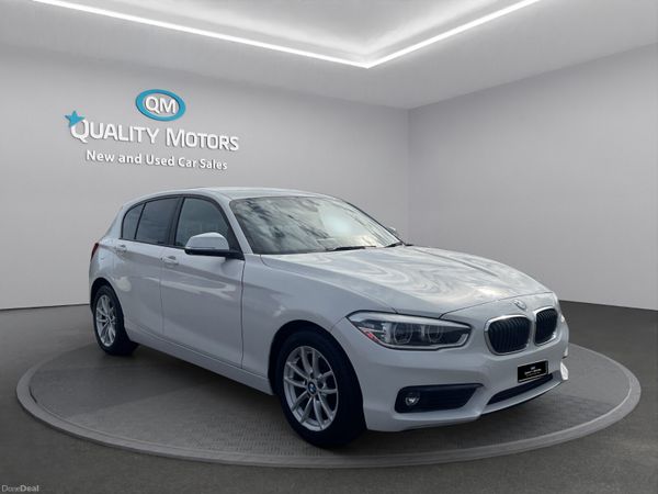 BMW 1-Series Hatchback, Petrol, 2016, White
