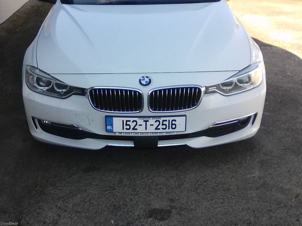 BMW 3-Series Saloon, Diesel, 2015, White