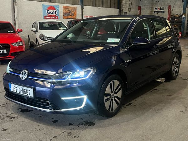 Volkswagen Golf Hatchback, Electric, 2018, Blue