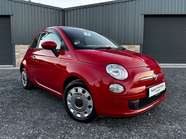 Fiat 500 Hatchback, Petrol, 2016, Red