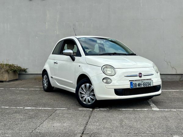 Fiat 500 Hatchback, Petrol, 2008, White
