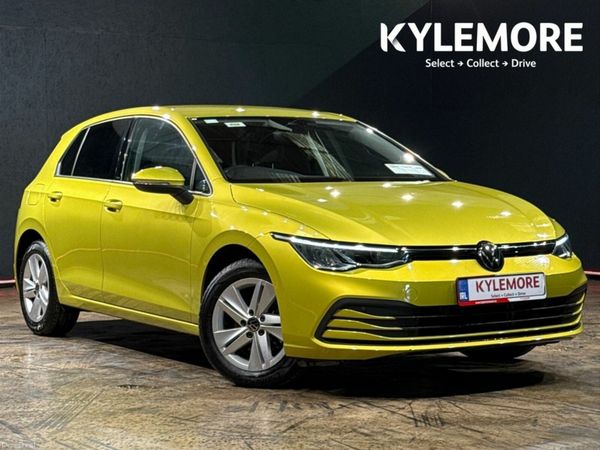Volkswagen Golf Hatchback, Petrol Hybrid, 2021, Yellow
