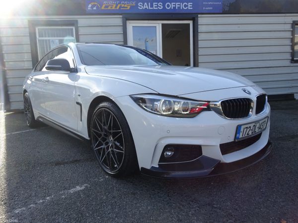 BMW 4-Series Coupe, Petrol, 2017, White
