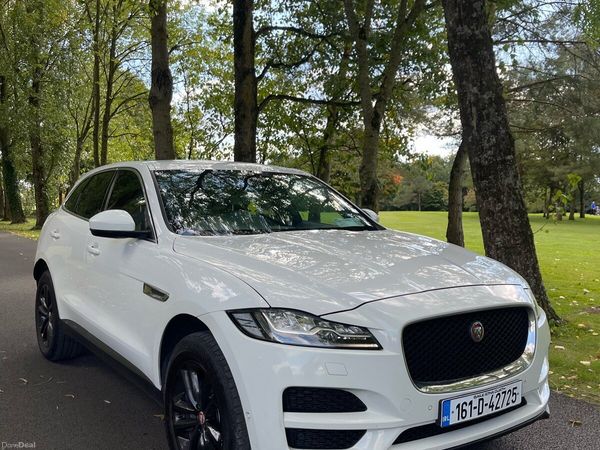 Jaguar F-Pace SUV, Diesel, 2016, White