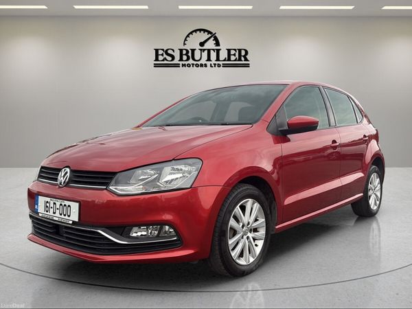 Volkswagen Polo Hatchback, Petrol, 2016, Red
