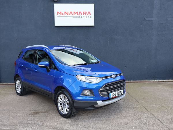 Ford EcoSport SUV, Diesel, 2015, Blue