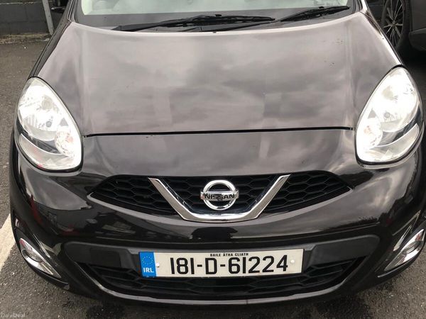 Nissan March Hatchback, Petrol, 2018, Purple