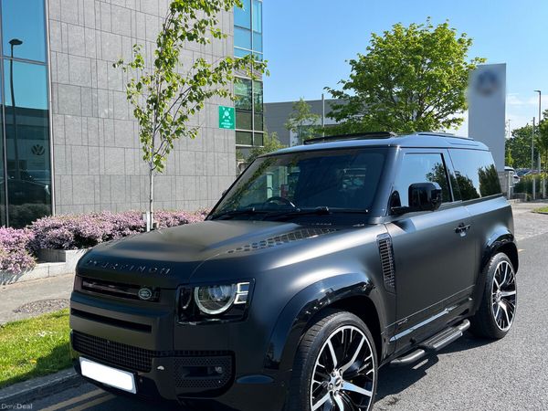Land Rover Defender SUV, Petrol Hybrid, 2021, Black
