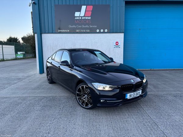 BMW 3-Series Saloon, Diesel, 2016, Black