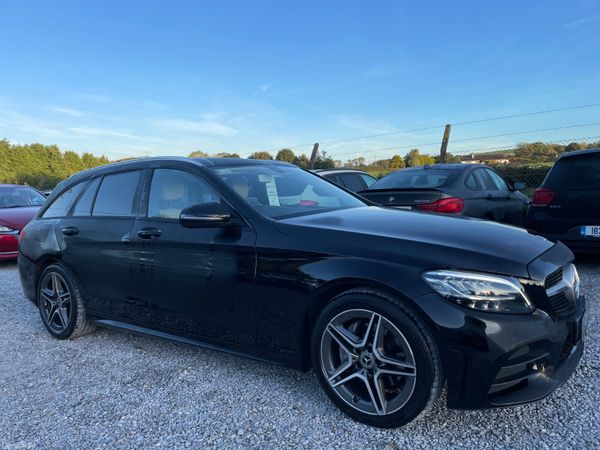 Mercedes-Benz C-Class Estate, Petrol Hybrid, 2022, Black
