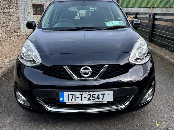 Nissan Micra Hatchback, Petrol, 2017, Black
