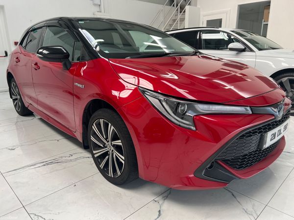 Toyota Corolla Hatchback, Petrol Hybrid, 2021, Red