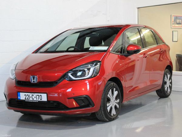 Honda Jazz Hatchback, Petrol Hybrid, 2022, Red