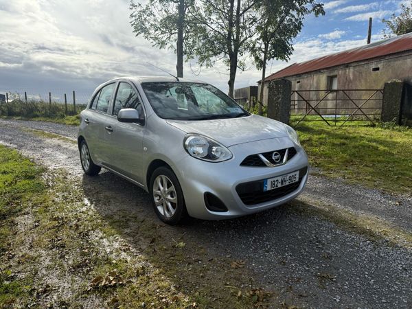 Nissan March Hatchback, Petrol, 2018, Silver
