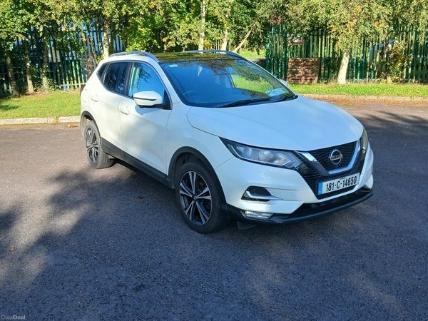 Nissan Qashqai Hatchback, Diesel, 2018, White