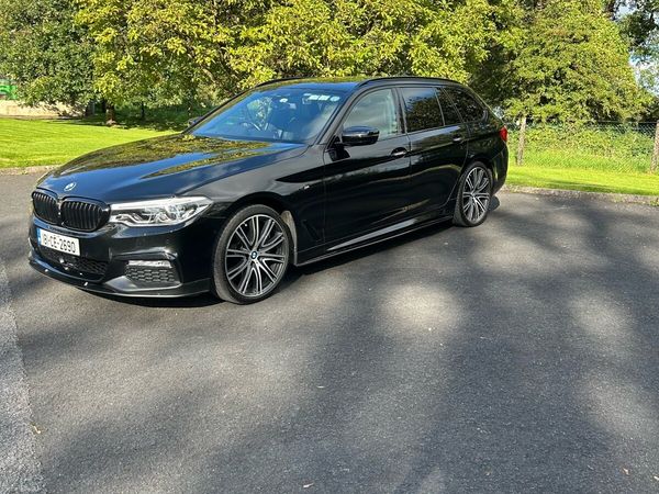 BMW 5-Series Estate, Diesel, 2018, Black