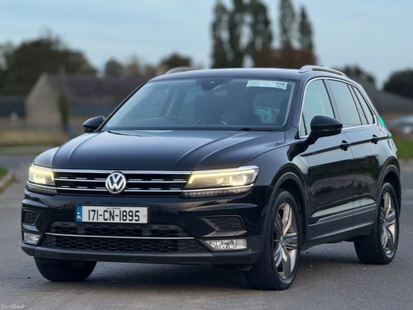 Volkswagen Tiguan SUV, Diesel, 2017, Black