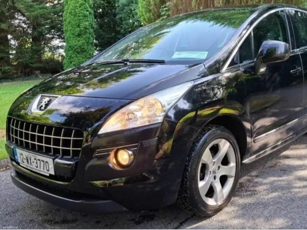 Peugeot 3008 MPV, Diesel, 2012, Black