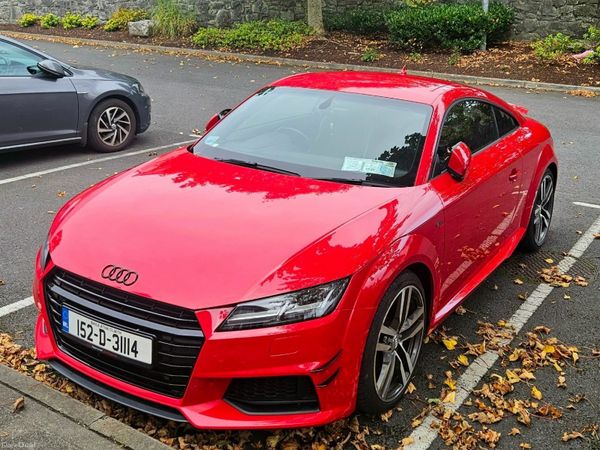 Audi TT Coupe, Diesel, 2015, Red