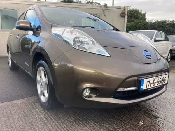 Nissan Leaf Hatchback, Electric, 2017, Bronze