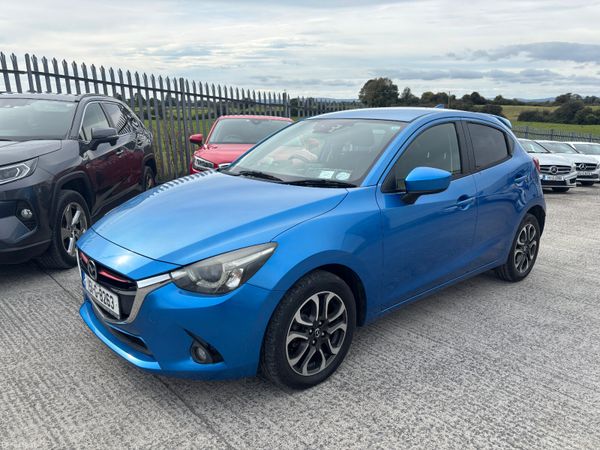 Mazda Demio Hatchback, Diesel, 2015, Blue