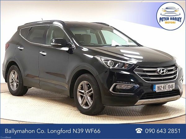 Hyundai Santa Fe SUV, Diesel, 2016, Black