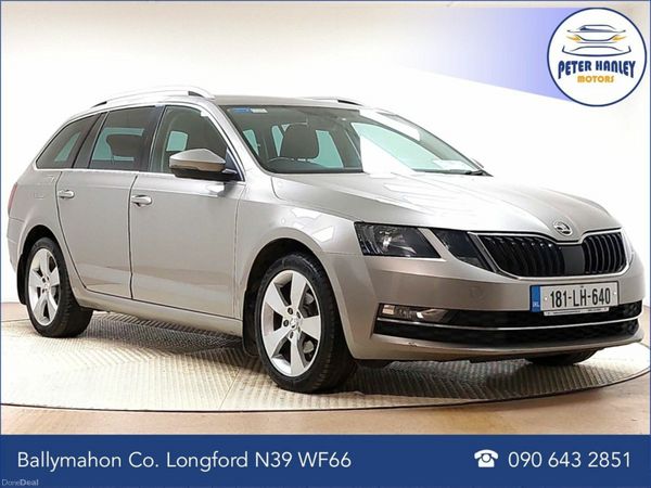 Skoda Octavia Estate, Diesel, 2018, Silver