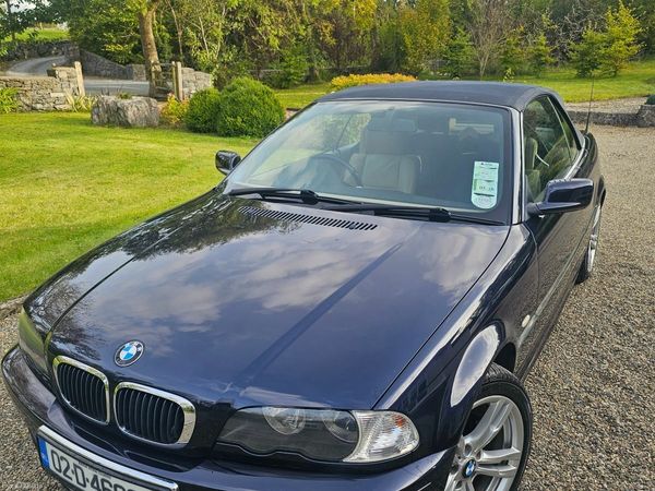 BMW 3-Series Convertible, Petrol, 2002, Blue