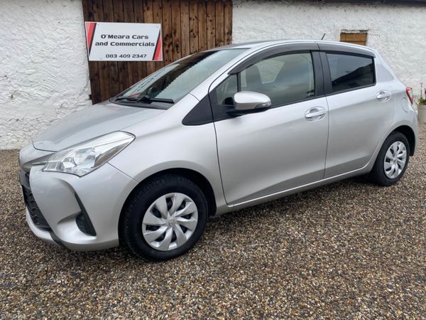 Toyota Vitz Hatchback, Petrol, 2019, Silver