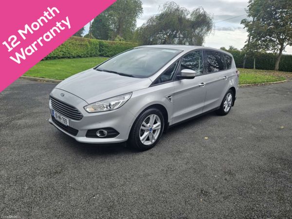 Ford S-Max MPV, Diesel, 2016, Silver