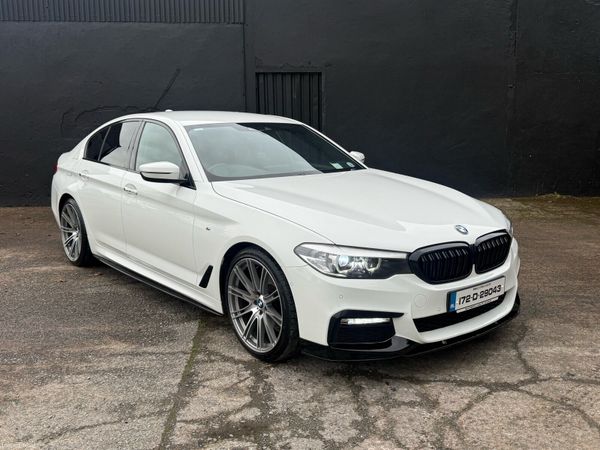 BMW 5-Series Saloon, Diesel, 2017, White