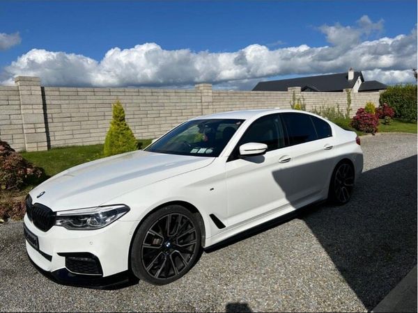 BMW 5-Series Saloon, Diesel, 2017, White