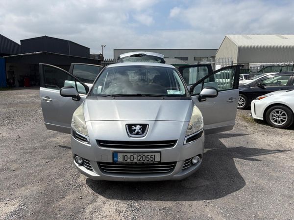 Peugeot 5008 MPV, Diesel, 2010, Silver
