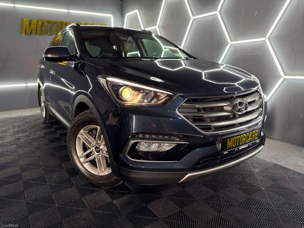 Hyundai Santa Fe SUV, Diesel, 2017, Blue