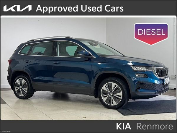 Skoda Karoq Estate, Diesel, 2023, Blue