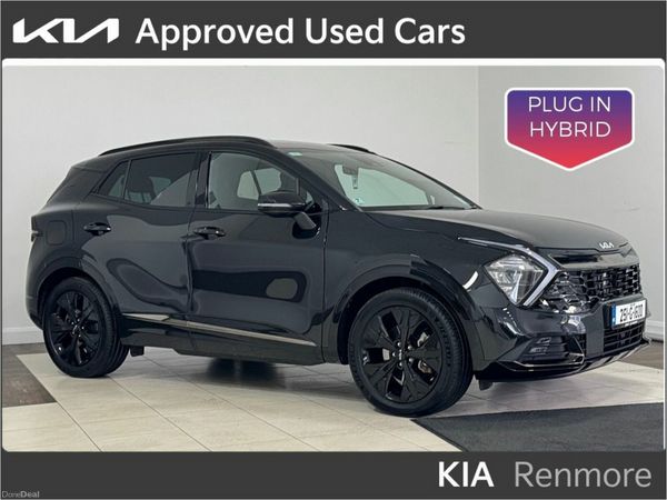 Kia Sportage MPV, Petrol Plug-in Hybrid, 2025, Black