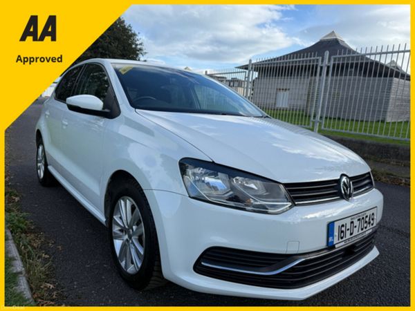 Volkswagen Polo Hatchback, Petrol, 2016, White