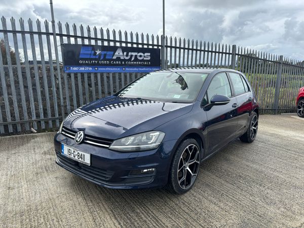 Volkswagen Golf Hatchback, Petrol, 2015, Blue